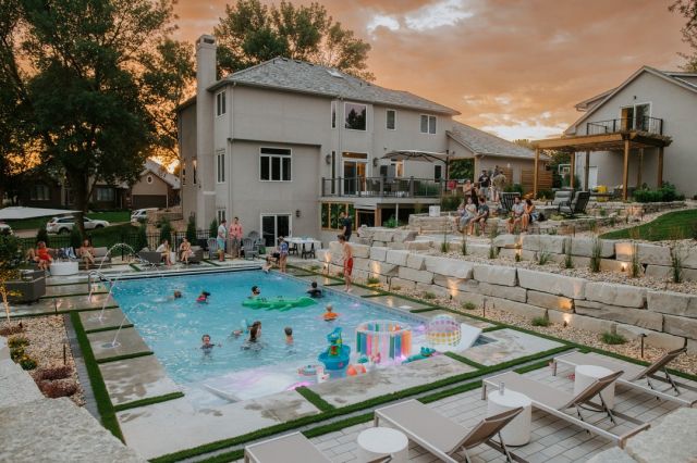 Can we all agree to pretend that summer will last forever? 😎

This backyard was designed by Chad and installed by foreman Nolan and crew. It's so rewarding to see our customers making memories here!

#WellerBrothersWay
#landscapedesign
#backyardpool