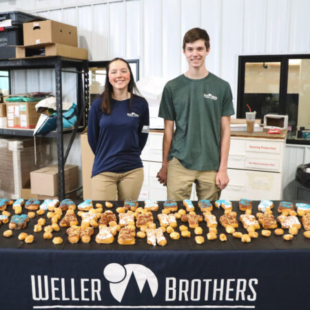 2024 Harrisburg Apprentices with Fly Boy Donuts for National Registered Youth Apprenticeship Week