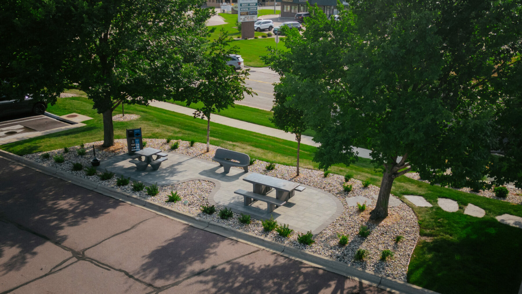 Sioux Falls Costco employee patio