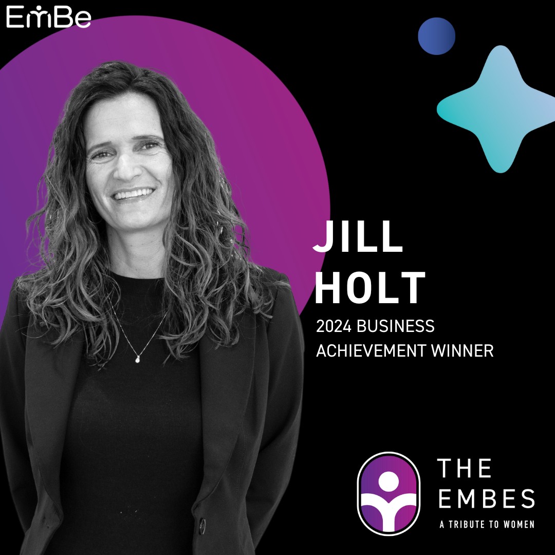 Jill Holt wins the 2024 EMBEs Business Achievement Award