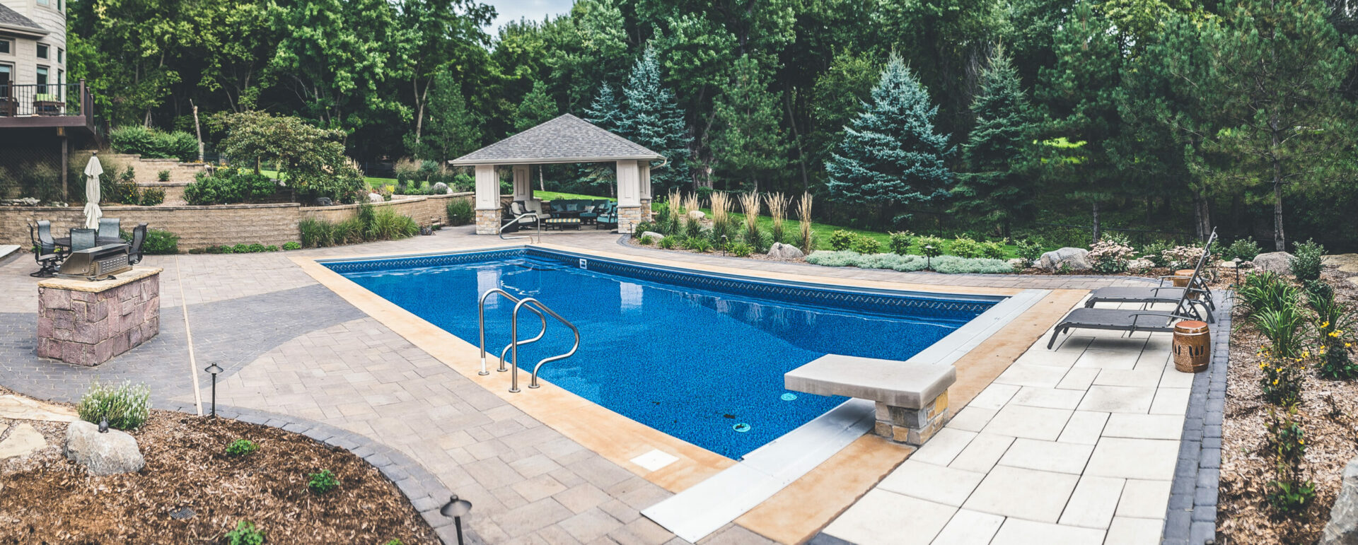 backyard pool for family in South Dakota