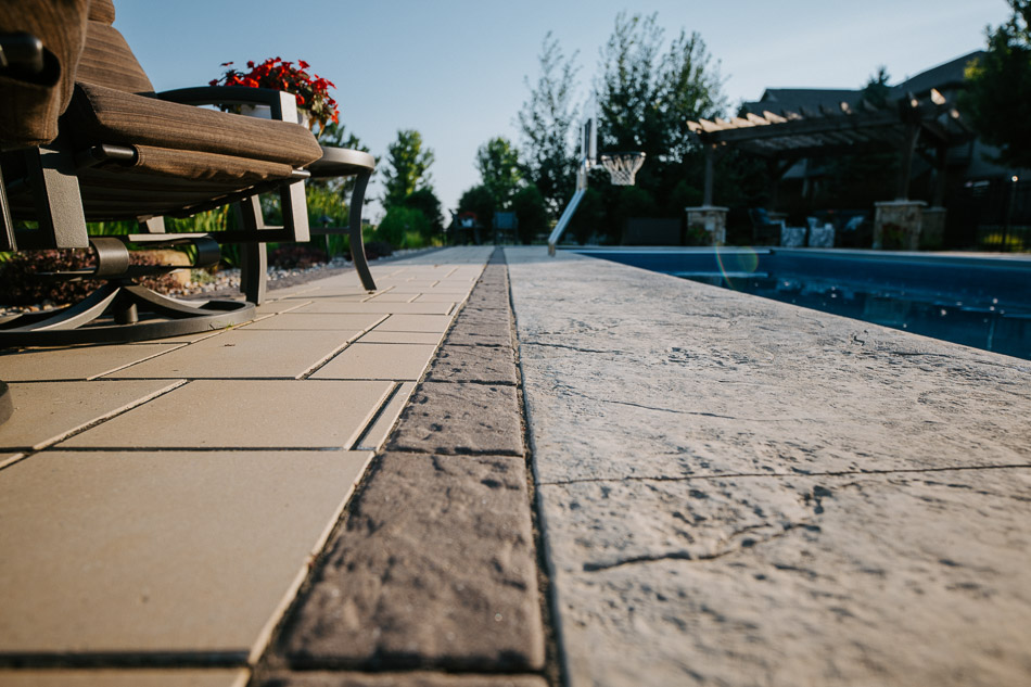 Techo-Bloc Pavers installed by Weller Brothers Landscaping